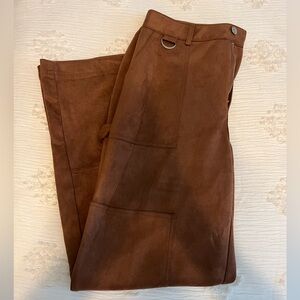 12th tribe suede carpenter pants